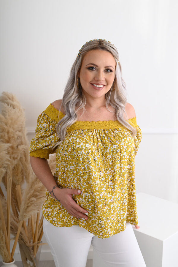 BLUSA YELLOW FLOW - AMARILLA