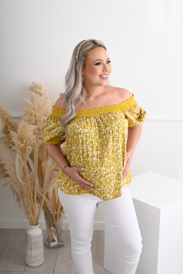 BLUSA YELLOW FLOW - AMARILLA - Imagen 2