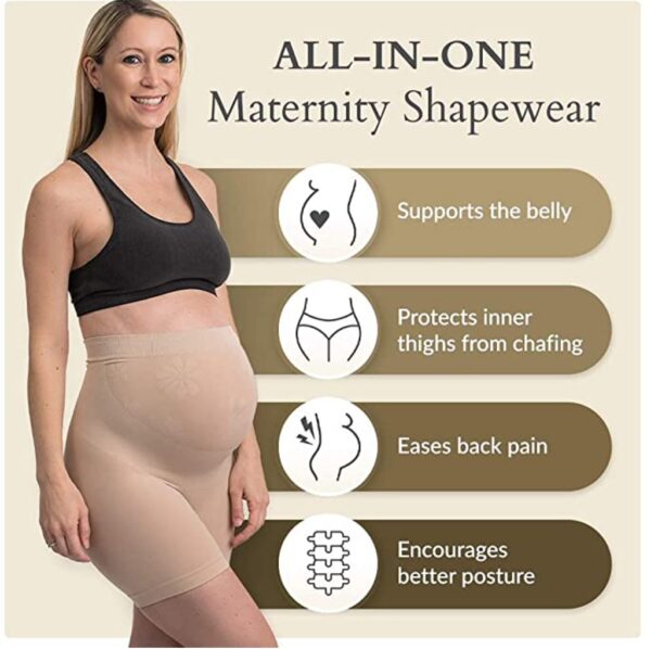MATERNITY SHAPE WEAR - NEGRO - Imagen 3
