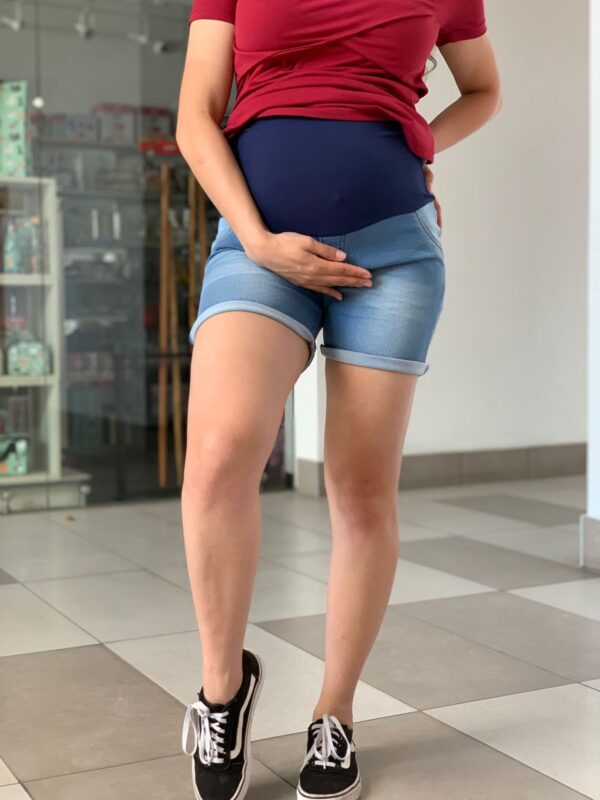 SHORT DE EMBARAZO - NAVY BLUE