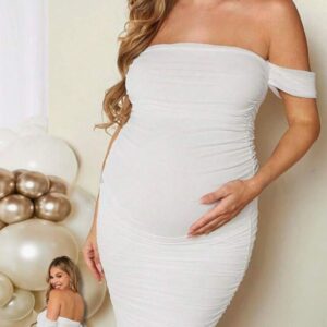 VESTIDO TULL - BLANCO