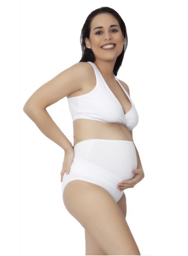 BLUMER DE EMBARAZO - SOPORTE BLANCO