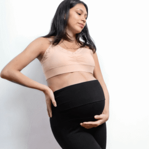 LEGGINGS DE MATERNIDAD Y POSPARTO - NEGRO