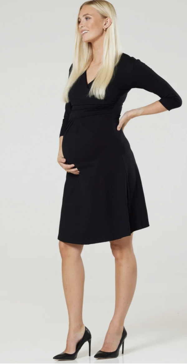 VESTIDO SUZETE  - NEGRO