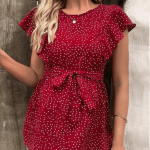 BLUSA RED DROPS - EMBARAZO Y LACTANCIA
