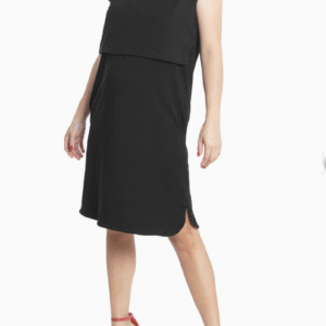 VESTIDO HOODY  - NEGRO
